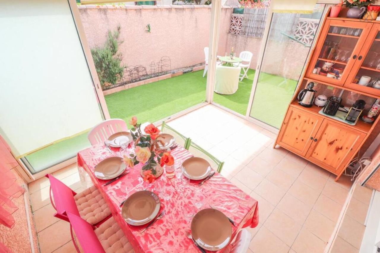 Вилла Charming Little House At 150 Meters From The Beach Ле-Гро-д'Агд Экстерьер фото